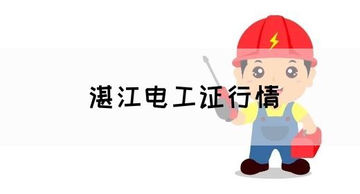 湛江电工证行情(图1)