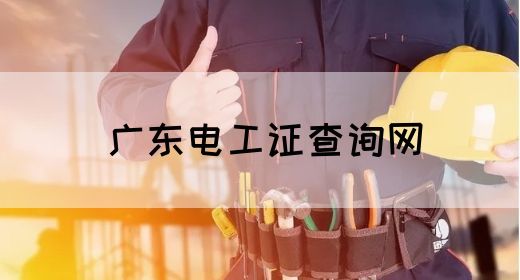 广东电工证查询网(图1)