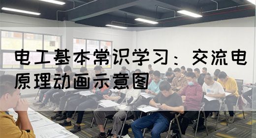 电工基本常识学习：交流电原理动画示意图(图1)