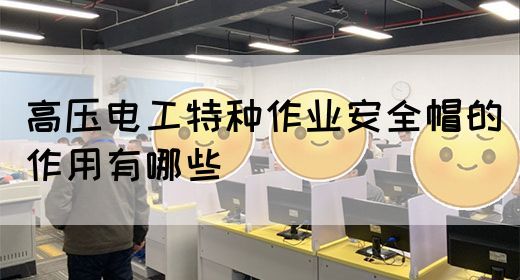 高压电工特种作业安全帽的作用有哪些(图1)