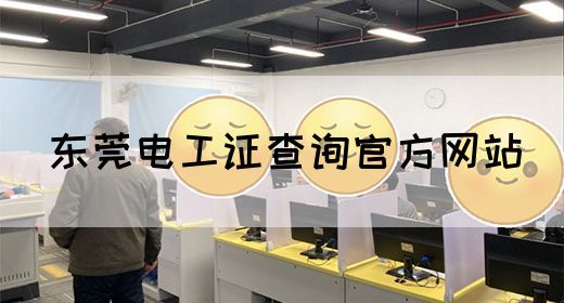 东莞电工证查询官方网站(图1)