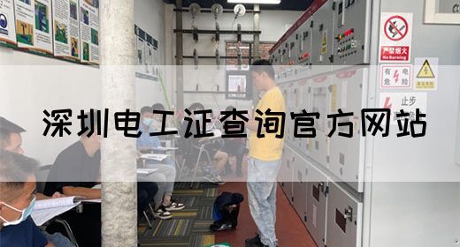 深圳电工证查询官方网站