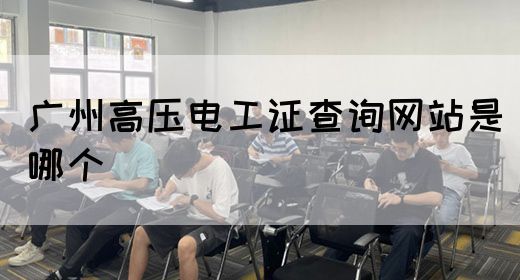 广州高压电工证查询网站是哪个(图1)